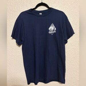Gildan Dark Blue Graphic Tee